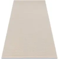 Rugsx Ullmatta VILLA 8986/68200 One colour SIZAL, plattvävd beige 80x150 cm