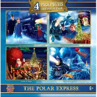 Masterpieces Polar Express 4-pack pussel 100 st