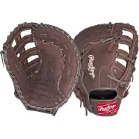 Rawlings Player Preferred Första Bashandske | Högerhänt, Fullkornsläder, Läder-snören
