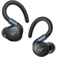 Soundcore Sport X20 av Anker True-Wireless Workout-hrlurar Roterbara och frlngbara ronkrokar Brusreducerande djup bas IP68 Vattentt Svettsk