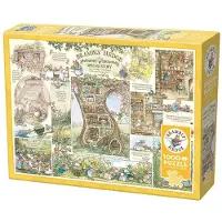 Cobble Hill 1000 Piece Puzzle - Brambly Hedge Spring Story - Exempel p affischen ingr