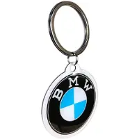 Nostalgic Art Retro Keychain 1,6" officiell licensprodukt (OLP) BMW - Logotyp - Presentid fr biltillbehrsfans Metall Vintage-Design