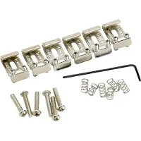 Fender American Vintage Stratocaster Bridge Saddles - Nickel Medium