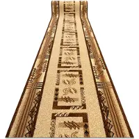 Rugsx Löpare BCF JAŚ beige 170 cm 170x590 cm