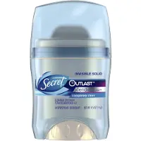 Secret Outlast Antiperspirant Deodorant fr kvinnor Svett- och luktskydd PH Balanserande Mineraler Osynlig Fast Helt ren Doft Resestorlek 0,5 oz