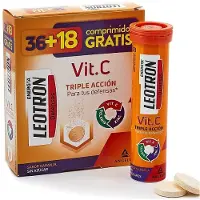 Leotron Vitamin C Effervescent With Zinc And Selenium Tabletter 54 Enheter