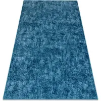 Rugsx Matta vägg till vägg POZZOLANA blå 100x250 cm