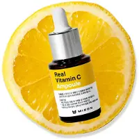Mizon Real VitaminC Ampoule #15ml * 1pcs yellow