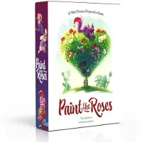 North Star Games - Paint The Roses Brädspel - Alice i Underlandet Strategi Pusselspel - 2 till 5 Spelare - Speltid 60 Minuter