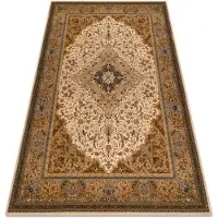 Rugsx Ullmatta SUPERIOR PIENA Rosett kamel 170x235 cm