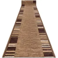 Rugsx Gångmatta halkskydd ADAGIO gummi beige 110x720 cm