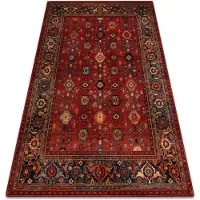 Rugsx Ullmatta OMEGA PARILLO Ram ruby 170x235 cm