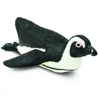 Safari Ltd. South African Penguin Figurine - Handmlad livsliknande 3.16 " Modellfigur - Utbildningsleksak fr pojkar flickor och barn ldrar 3+