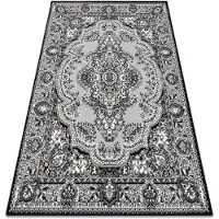 Rugsx Matta BCF Morad WIOSNA Klassisk prydnad - grå 200x300 cm