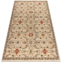 Rugsx Ullmatta LEGEND 468 16 GB620 OSTA - Ornament exklusiv beige / röd 160x230 cm