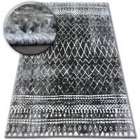 Rugsx Matta SHADOW 9890 vizon / svart 120x170 cm