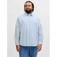 Jack & Jones Breeze Linen Plus Size Skjorta Med Långa ärmar