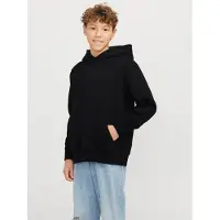Jack & Jones Hoodie - JjEurban - Black - - 10 år (140) - Hoodie