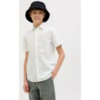 Jack & Jones Skjorta - JjBreeze - Vit - - 8 år (128) - Skjorta