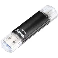 Hama USB-minne Mobil/Tablet Svart 64 GB USB 3.2 Gen 1, Micro USB 2.0