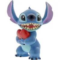 Stitch Lilo &amp; Enesco With Heart-figur 6 Cm