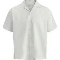 Jack & Jones Ebreeze Linen Blend Resort Kortärmad Skjorta