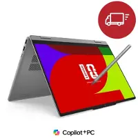 Lenovo IdeaPad 5a 2-in-1 Gen 11 14 AMD AMD Ryzen AI 5 430-processor 2,00 GHz upp till 4,50 GHz, Windows 11 Home 64, 512 GB SSD M.2 2242 PCIe Gen4 TLC