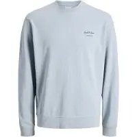 Jack & Jones Sweatshirt 'JJEArchive' ljusblå / mörkblå