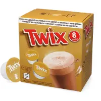 Twix | Varm choklad - 8 kapslar till Dolce Gusto