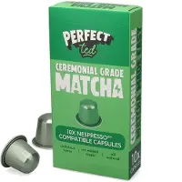 PerfectTed | Ceremonial Grade Matcha - 10 kapslar till Nespresso