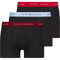 Tommy Hilfiger Underwear Boxershorts 'Essentials' ljusblå / röd / körsbärsröd / svart
