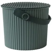 SmartaSaker Hink med lock 4L, Omnioutil, Grön/Mörkgrön