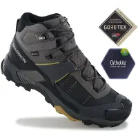 Salomon - Vandringsskor herr - X Ultra 5 Mid GTX Dark G/Asphal/W för UnisexUll - Storlek 44 - Grå