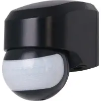 Kopp 823805017 PIR-rörelsedetektor Vägg 180 ° Relä Svart IP44