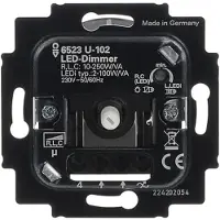 Busch-Jaeger 2CKA006512A0334 Vriddimmer Lämplig för ljuskälla: LED-lampa Svart