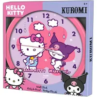 Kids Euroswan Hello Kitty väggklocka 25 cm HK50199