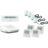 Homematic EQ3 Homematic IP Starter Bundle golvvärme – grundläggande för 4 rum