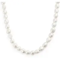 Mockberg Aura Pearl förgyllt halsband MB2052