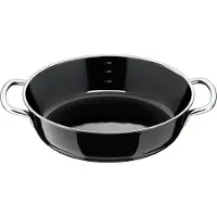 WMF 32.0100.3254, 4,1 l, Svart, Silargan, Rostfritt stål, Keramiska, gas, halogen, Induktion, 28 cm