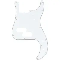 Fender 13-Hål 60-tals Vintage Precision Bass Plektrumskydd 3-Ply White