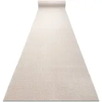 Rugsx Löpare SISAL SION, Melange Platt vävd grädde 70cm 70x100 cm