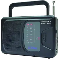 Eltra ANIA 3 svart radio