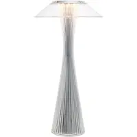 Kartell Bordslampa Space, Förkromad / silver, Vardagsrum / matsal, Syntetmaterial, Design, Bordslampa