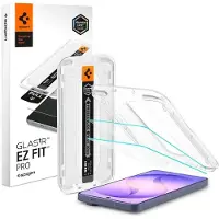Spigen Glas.tR EZ Fit Pro AC antireflexbehandlat härdat glas, 2-pack för Samsung Galaxy S26