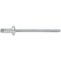Kippers Rijssen 1433470 Blindnit (Ø x L) 3 mm x 8 mm Aluminium Aluminium Aluminium Blindniet Al/St 3x8mm Standard KS 4,5-5,0mm 500 st