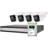 ABUS TVVR33843T 8-Kanal Hybrid Analog Komplettset TVVR33843T Sladd IP-Övervakningssats 2960 x 1665 pixel