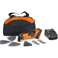 Fein AMM 500 PLUS 71293869000 Multiverktyg batteridriven inkl. 1x batteri, inkl. laddare, inkl. Tillbehör 18 V 2 Ah