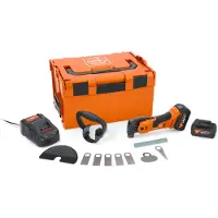 Fein AMM 700 1.7 Q 71293763000 Multiverktyg batteridriven inkl. 2x batterier, inkl. laddare, inkl. Tillbehör, inkl. väska 13 delar 18 V 5 Ah Antal batterier