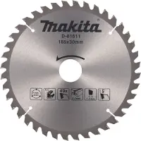 Makita Sågklinga för aluminium D-81511; TCT; 185x30 mm; Z40
