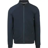 No-excess Väst ed Dragkedja Jacquard Navy örkblå Blå Storlek